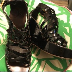 Tory Burch Wedges. Great for summer. Size 8.